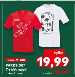 T-shirt m臋ski m-xxl Parkside promocja