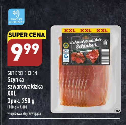 Szynka szwarcwaldzka Gut drei eichen promocja w Kaufland