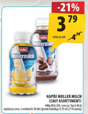 Napój muller milch promocja w Arhelan