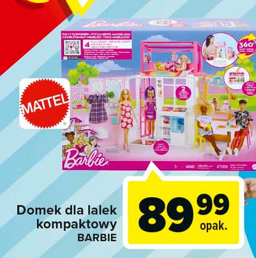 Domek barbie hcd47 Mattel promocja