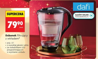Dzbanek filtrujący z wkładem promocja w Biedronka
