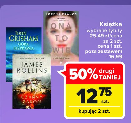 James rollins - czarny zakon promocja
