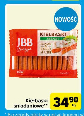 Kiełbaski śniadaniowe Jbb bałdyga promocja