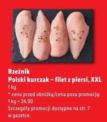 Filet z piersi Polski kurczak - filet z piersi, XXL promocja w Lidl