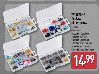 Zestaw akcesoriów WORKZONE promocja w Aldi