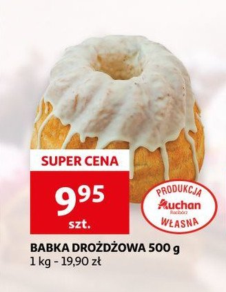 Babka dro偶d偶owa Auchan promocja
