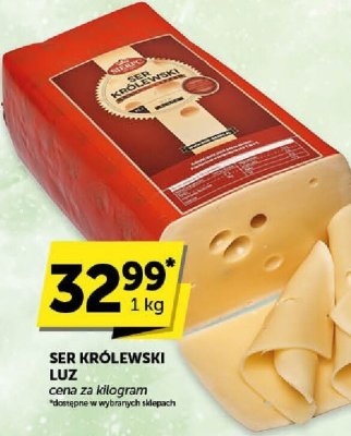 Ser królewski Luz promocja w ABC