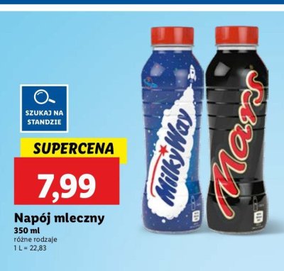 Nap贸j mleczny Mars promocja