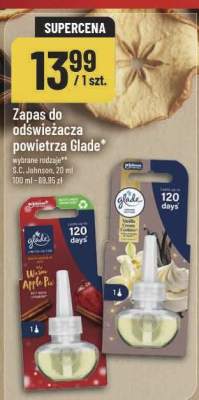 Zapas do odświeżacza powietrza wybrane rodzaje Glade promocja w POLOmarket