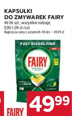 Tabletki do zmywarki lemon FAIRY JAR ALL IN ONE promocja