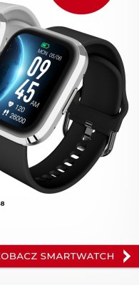 Zegarek Smartwatch GRC Style czarny ZG-017721 Garett promocja w Briju