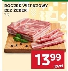Boczek wieprzowy bez żeber promocja w Stokrotka
