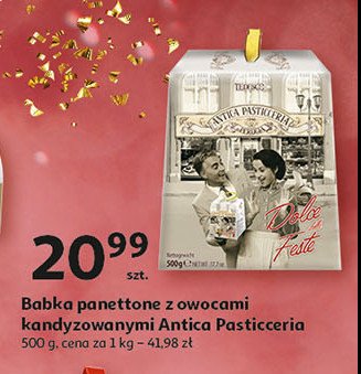Babka panettone z owocami Antica pasticceria promocja