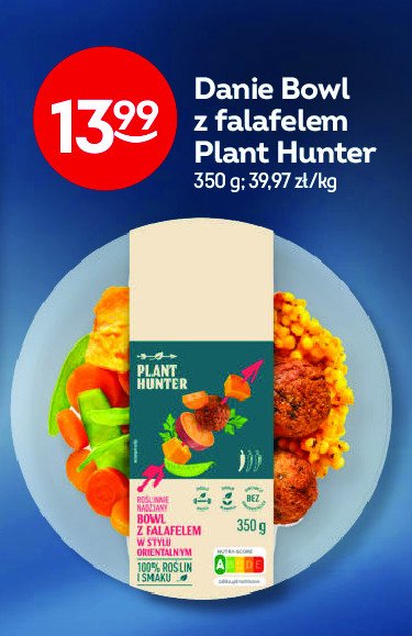 Bowl z falafelem w stylu orientalnym PLANT HUNTER promocja