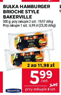 Bułki brioche z masłem Bakerville promocja