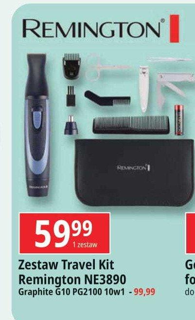 Zestaw travel kit Remington promocja