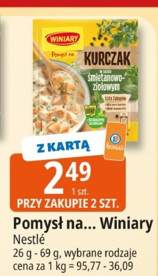 Pomysł na... Winiary Nestlé promocja w Leclerc