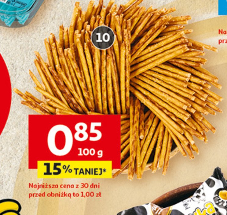 Paluszki z makiem promocja w Auchan