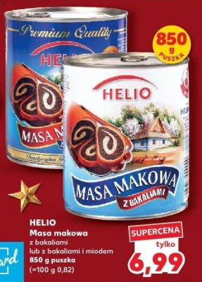 Masa makowa z bakaliami  promocja w Kaufland