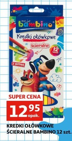 Kredki 艣cieralne Moje bambino promocja