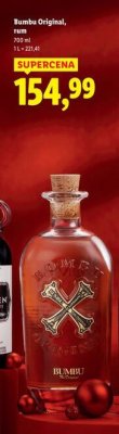 Rum Bumbu Original 700 ml promocja w Lidl