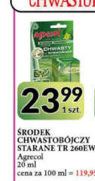 艢rodek zwalczaj膮cy chwasty na trawnikach Agrecol promocja