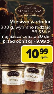 Szynka Kuchnia staropolska promocja w Carrefour