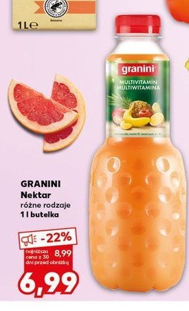 Nektar multiwitamina Granini promocja