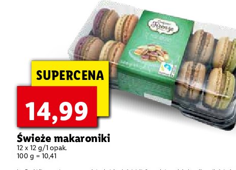 Ciastka makaroniki promocja