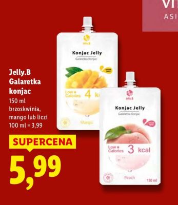 Galaretka konjac liczi promocja w Lidl