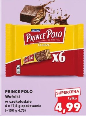 Wafelki w czekoladzie promocja w Kaufland