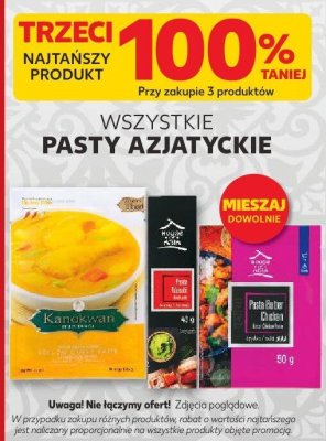 Wszystkie pasty azjatyckie promocja w Kaufland