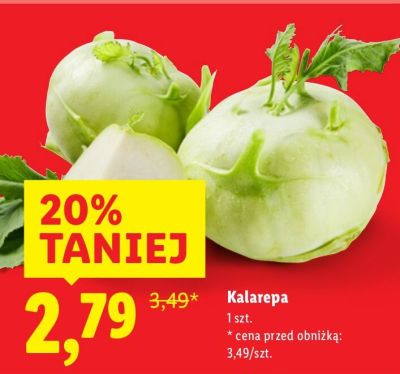 Kalarepa promocja w Lidl