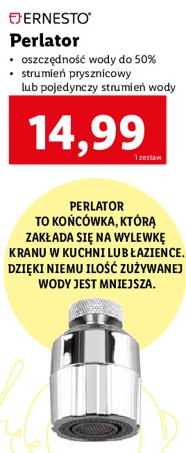 Perlator Ernesto promocja