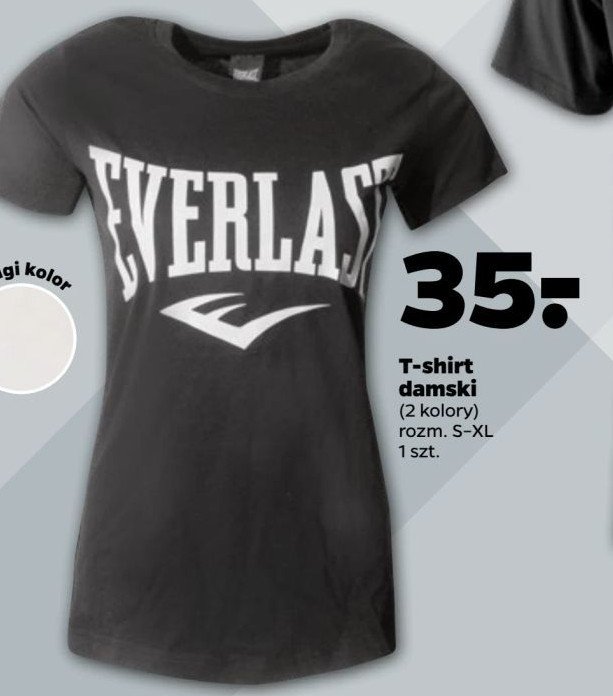 T-shirt s-xl Everlast promocja w Netto