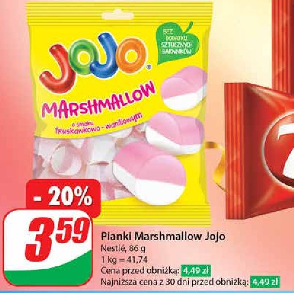 Pianki Jojo marshmallow promocja