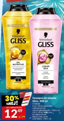 Szampon do włosów Gliss 400 ml promocja w Twój Market