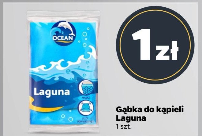 Gąbka do kąpieli laguna Ocean promocja