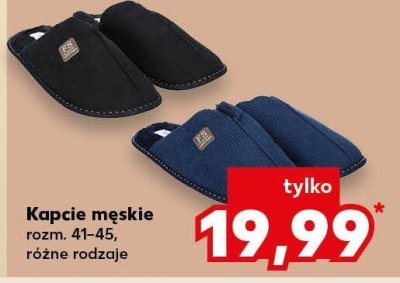Kapcie męskie promocja w Kaufland
