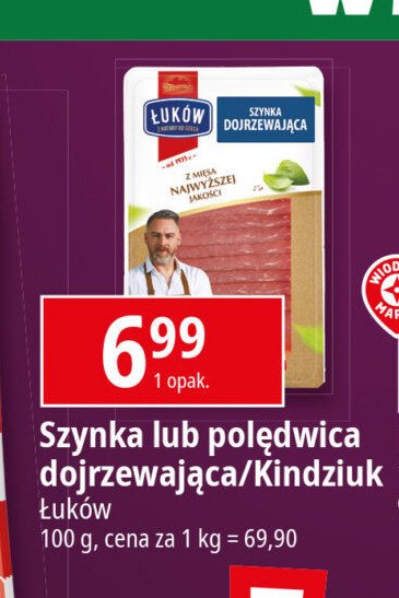 Szynka dojrzewająca Łuków promocja w Leclerc