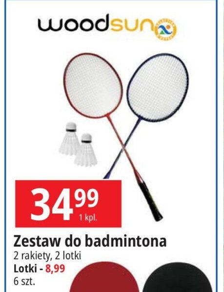 Lotki do badmintona WOODSUN promocja
