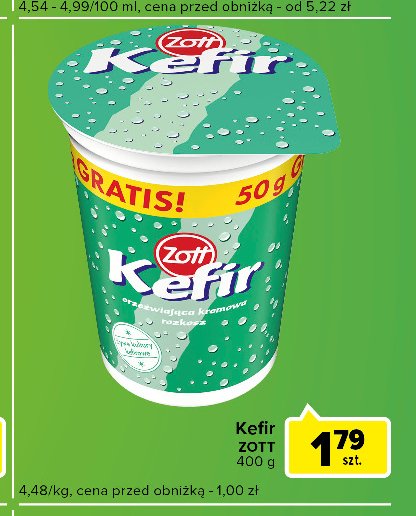 Kefir Zott kefir promocja