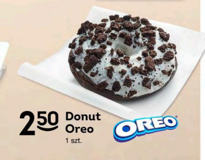 Donut oreo Fresh cafe promocja