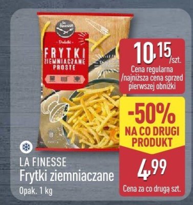 Frytki ziemniaczane La Finesse promocja w Aldi