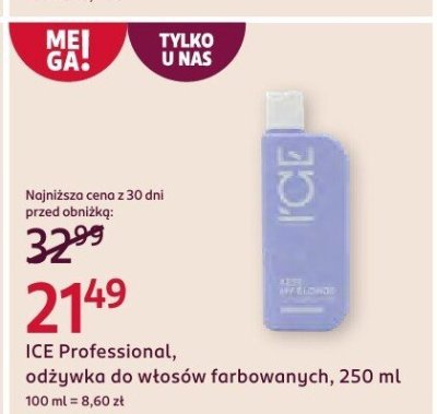 Odżywka ICE Professional do włosów farbowanych, 250 ml promocja w Rossmann