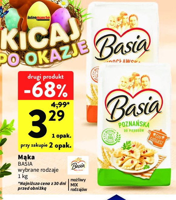 Mąka poznańska Basia promocja