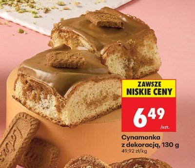 Cynamonka z dekoracją 130g promocja w Biedronka