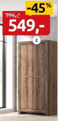 Szafa S2FZD promocja w Black Red White