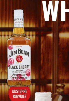Likier Jim Beam Black Cherry 32,5% 700 ml promocja w Biedronka