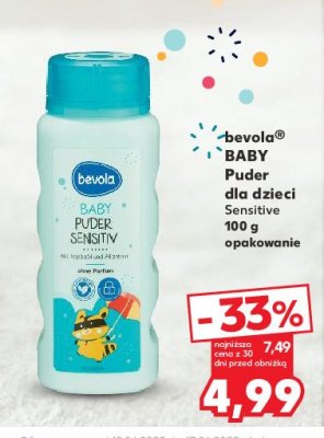 Puder dla niemowl膮t sensitive Bevola baby promocja
